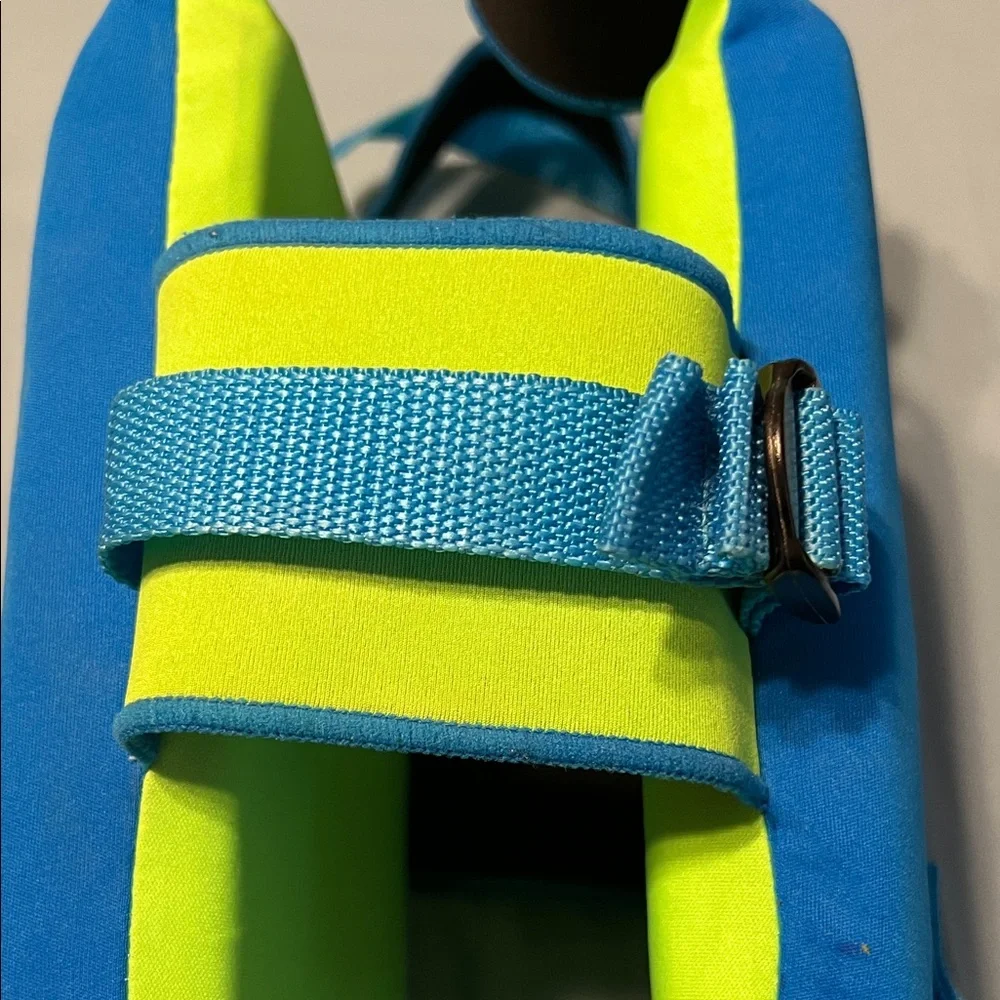 Speedo Blue and Neon Yellow Begin to Swim Float Coach - Picture 5 of 7